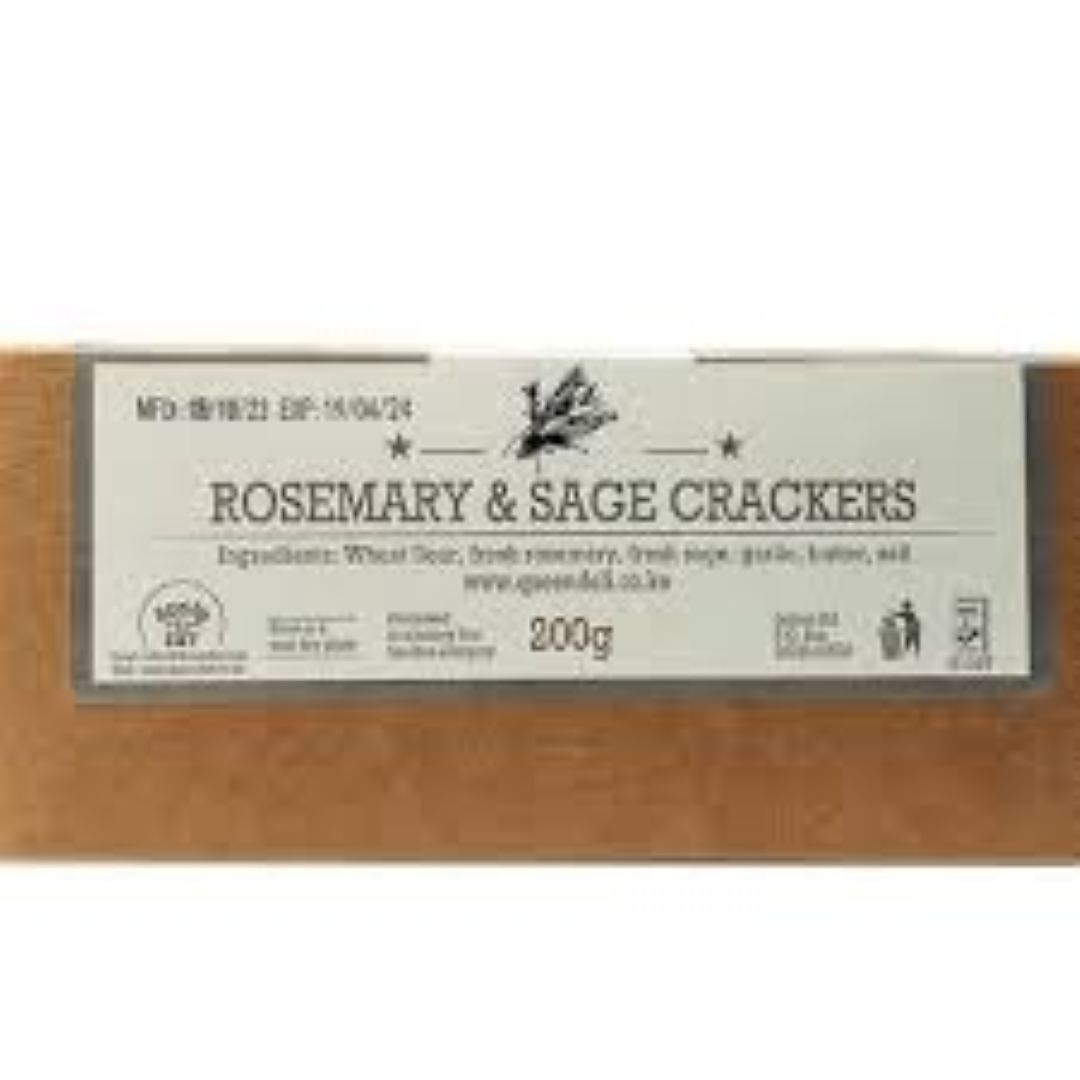 QUEEN DELI RYE CRACKERS 200G